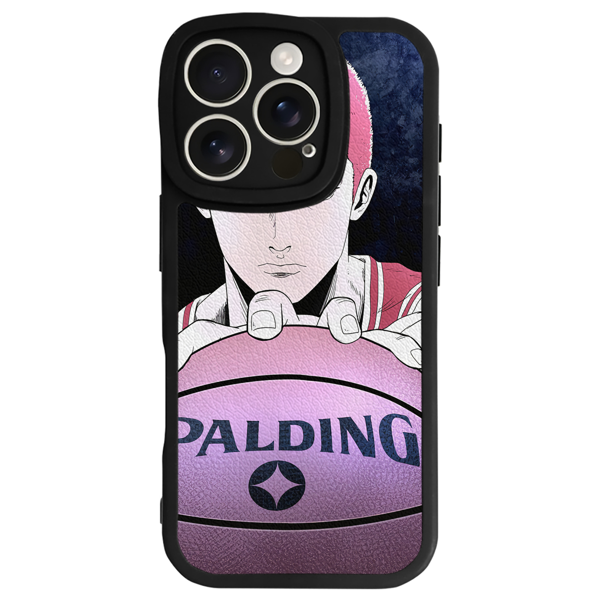 （画像用） SLAM DUNK／スラムダンク 【iPhone 16シリーズ対応】シリコンスマホケース（レザー調） 材質：シリコン